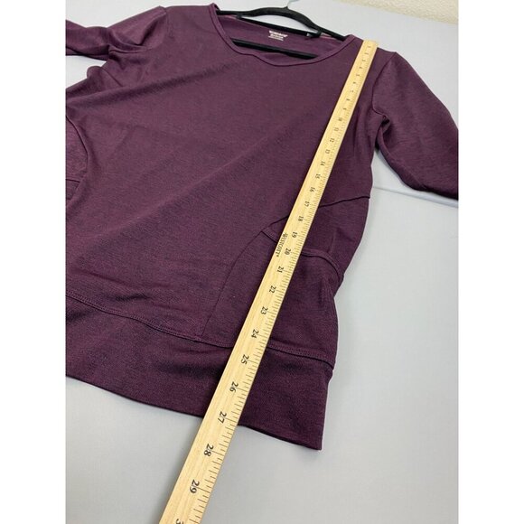 Toad&Co Intermezzo Knit Pocket Pullover Tunic Top Women Medium Outdoor Hiking - Picture 6 of 10